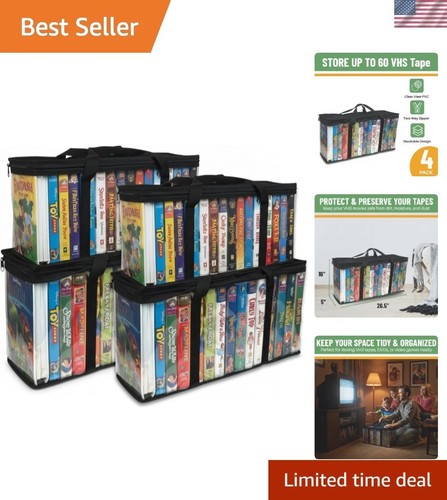 Durable pack vhs storage - pack, bag