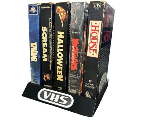 Vhs tape display - vhs,