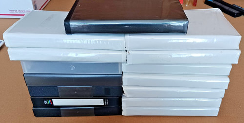 Plastic clamshell vhs - plastic,