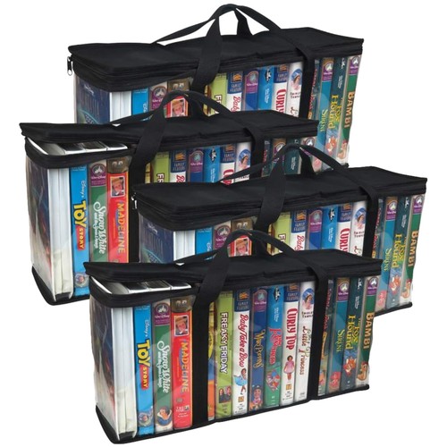 Elegant set vhs storage - of,